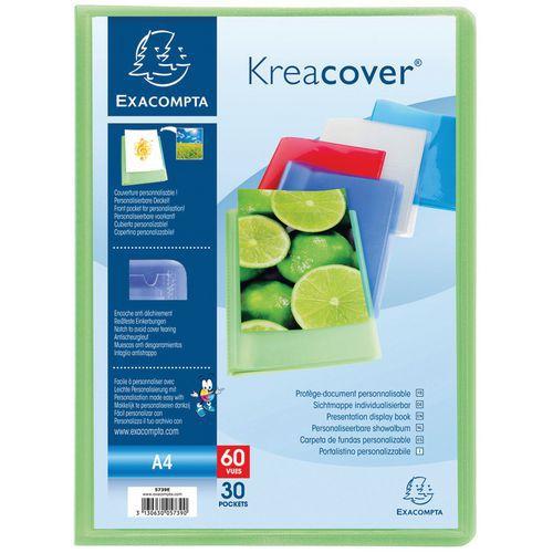 Protège-documents en PP semi rigide kreacover® 100 vues A4 thumbnail image 1