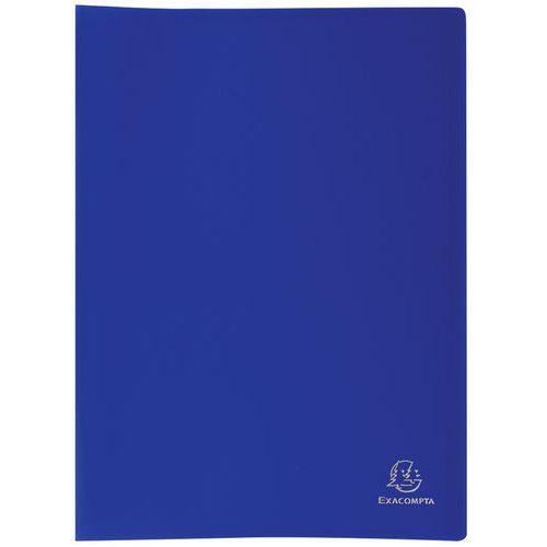 Protège-documents PP bleu souple opaque 160 vues A4 (lot de 8) thumbnail image 1