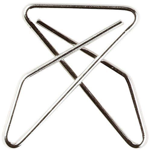 Illustration de : Boîte de 50 attaches croisées 50x60mm