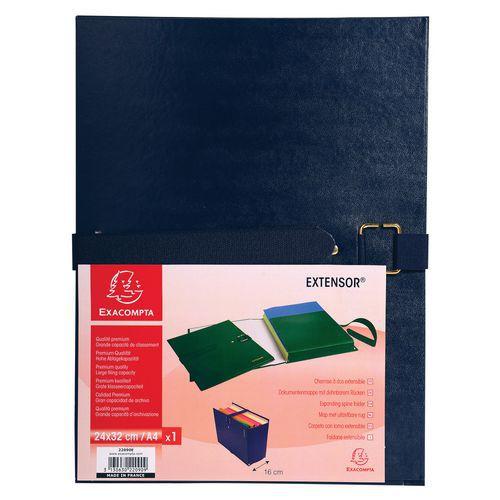 Lot de 10 chemises dos extensible extensor® - 24x32cm Bleu thumbnail image 1