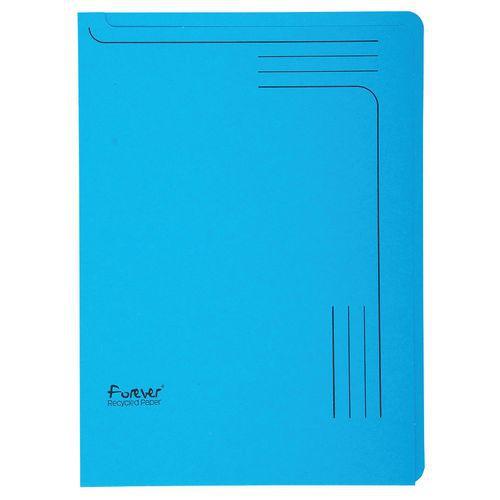 Illustration de : Paquet 5 chemises coin forever® - a4