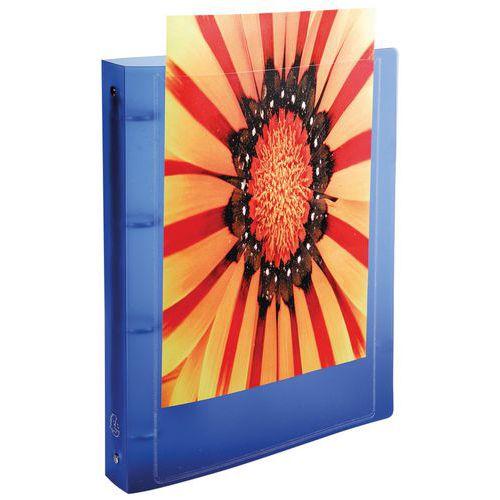 Classeur 4 anneaux 15mm PP opaque 5/10e krea cover A4 thumbnail image 1