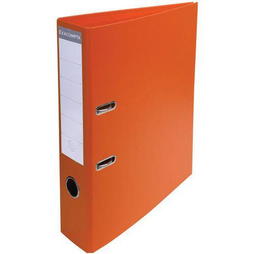Lot de 10 classeurs à levier pvc a4 dos de 70mm Orange thumbnail image 1