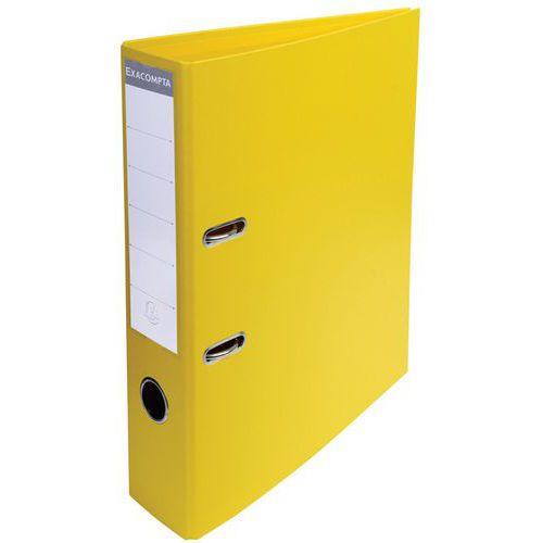 Lot de 10 classeurs à levier pvc a4 dos de 70mm Jaune thumbnail image 1
