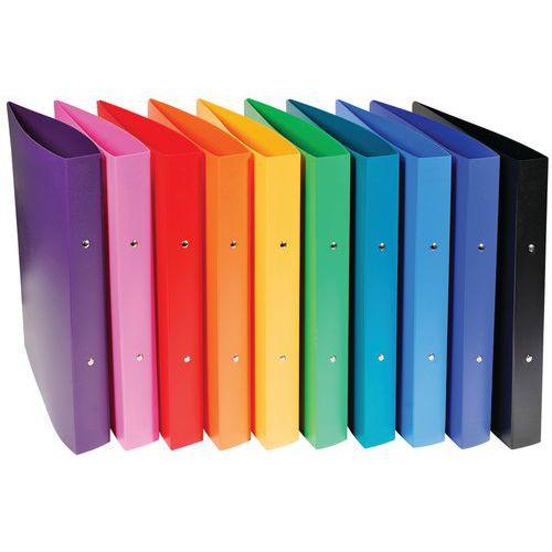 Illustration de : Classeur 2 anneaux 30 mm polypropylène opaque A4 maxi