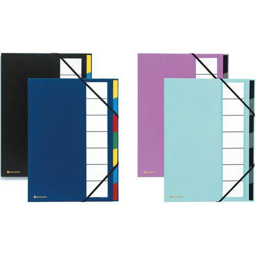 Illustration de : Trieur rigide ordonator dos extensible 7 compartiments noir