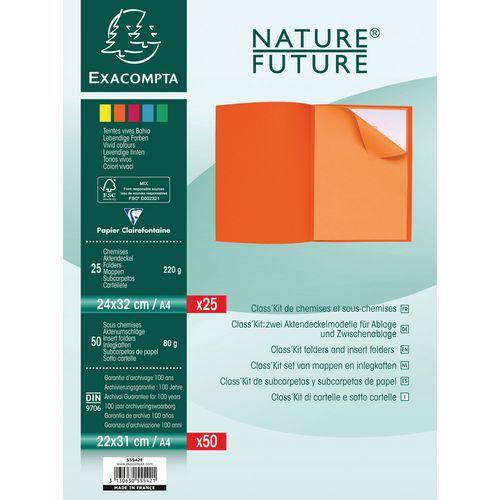 Illustration de : Kit de classement rock's avec 25 chemise et 50 sous-chemises