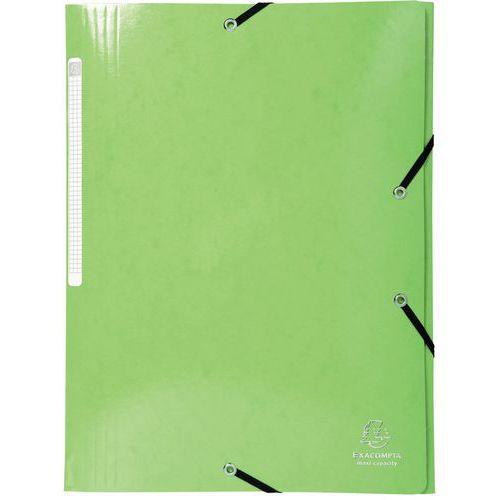Lot de 25 chemises 3 rabats maxi capacity 425gm² iderama A4 Vert anis thumbnail image 1