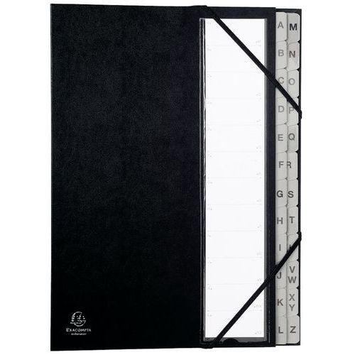 Illustration de : Trieur rigide ordonator dos extensible 24 compartiments A-Z