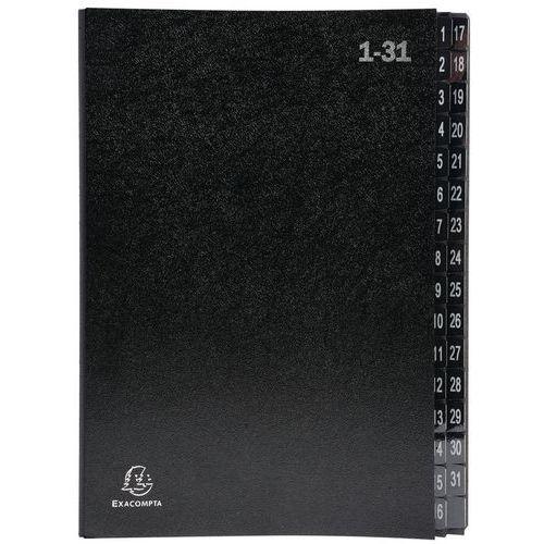 Lot de 6 trieurs rigide économique ordonator 32 cases 24x34cm Noir thumbnail image 1