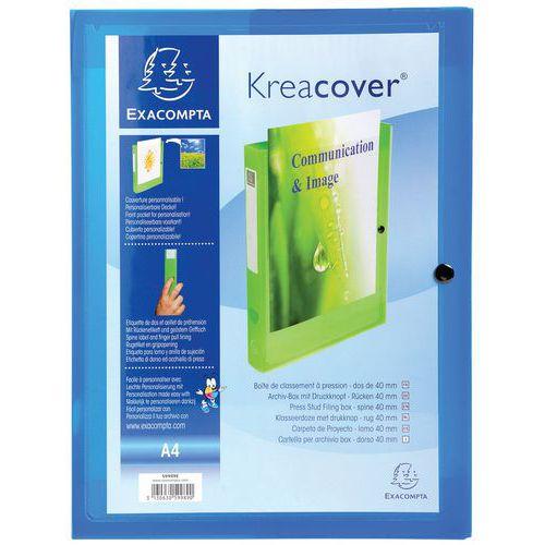 Boite de classement à pression dos 40mm PP 7/10e krea cover thumbnail image 1