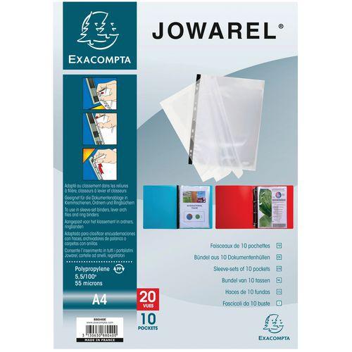 Lot de 20 Faisceaux standard jowarel® en polypropylène 20 vues A4 thumbnail image 1