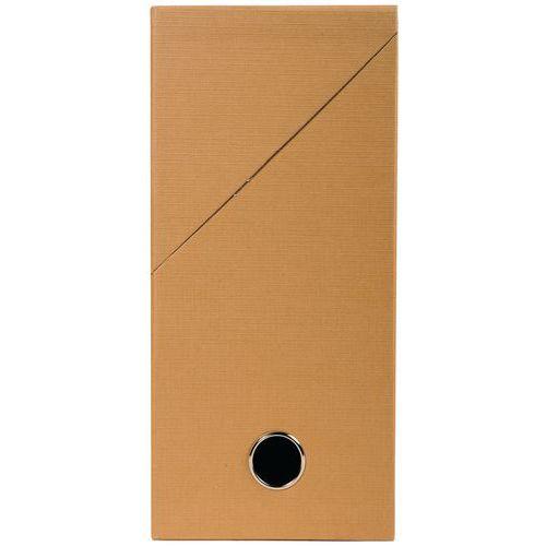 Lot de 5 boîtes transfert dos 120mm papier toeilé Havane thumbnail image 1