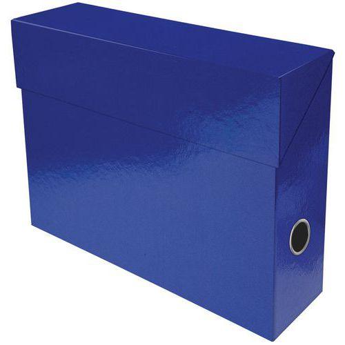Lot de 5 boîtes transfert dos 90mm iderama Bleu foncé thumbnail image 1
