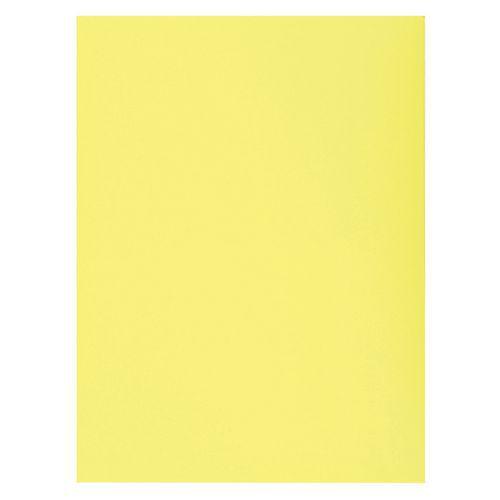 Lot de 5 paquets de 50 chemises 1 rabat super 250 - 24x32cm Canari thumbnail image 1