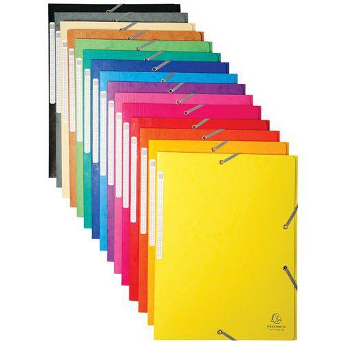 Chemise à élastiques maxi capacity carte lustrée 425gm²  A4 thumbnail image 1
