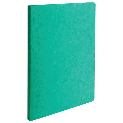 Lot de 50 chemises a dos rainé carte lustrée 400gm² - 24x32cm Vert thumbnail image 1