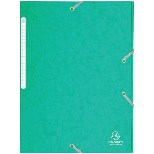Lot de 25 chemises maxi capacity carte lustrée 425gm²  A4 Vert thumbnail image 1