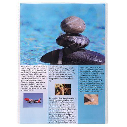 Illustration de : Sachet de 10 étuis de protection simples polypropylène A4