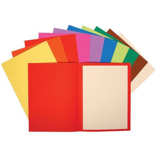Set de 100 chemises flash 220 100% recyclé 24x32cm Assorties thumbnail image 1