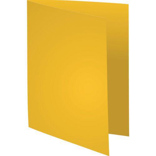 Lot de 5 Chemises foldyne 180 à bord décalé Jaune thumbnail image 1