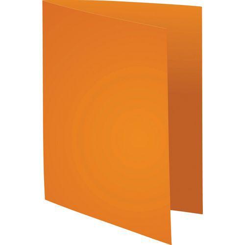 Lot de 5 Chemises foldyne 180 à bord décalé Orange thumbnail image 1