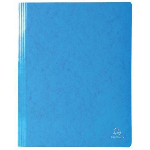 Lot de 25 chemises à lamelle pelliculée 355gm² iderama A4 Bleu clair thumbnail image 1
