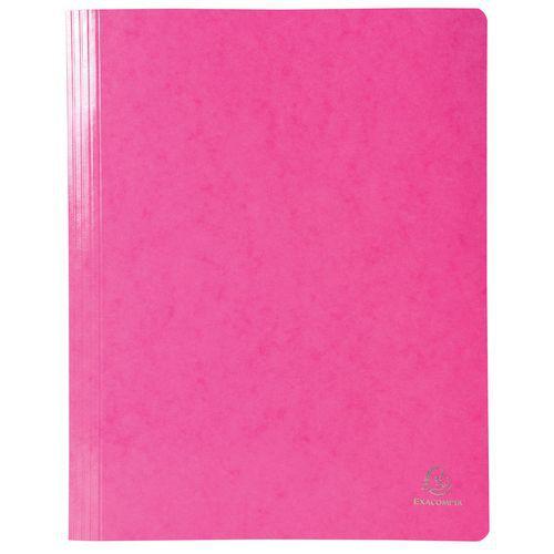 Lot de 25 chemises à lamelle pelliculée 355gm² iderama A4 Rose thumbnail image 1