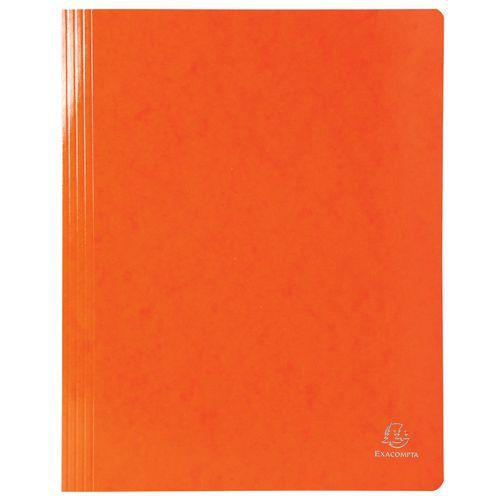 Lot de 25 chemises à lamelle pelliculée 355gm² iderama A4 Orange thumbnail image 1