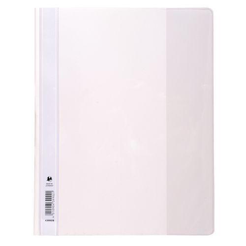 Lot de 10 chemises de présentation à lamelles pvc premium - a4 Blanc thumbnail image 1