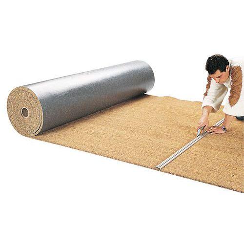 Illustration de : Tapis d'entrée brosse pure fibre coco - Rouleau - BtB