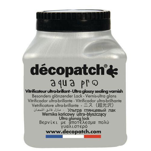 Illustration de : Vernis vitrificateur brillant 180 ml multilangues - Décopatch