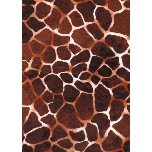 Illustration de : Pochette 20 feuilles 30x40 cm couleur marron noir&blanc - Décopatch