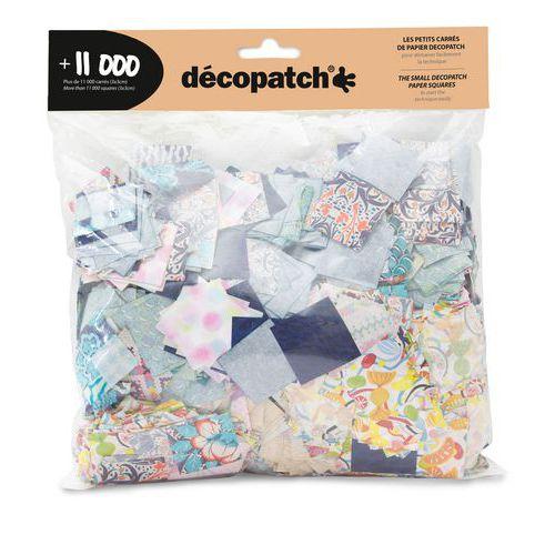 Maxi pack 11 000 carrés 3x3cm - Décopatch fullname image