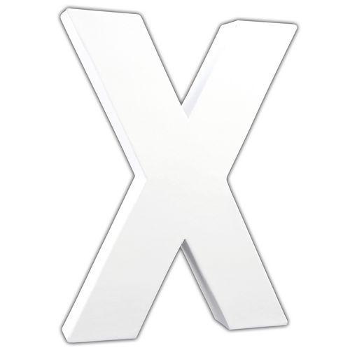 Lettre X 20,5cm (Lot de 6) thumbnail image 1