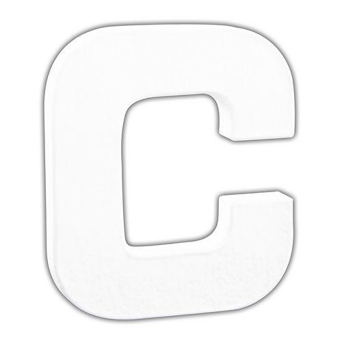Petite lettre C 12cm (Lot de 10) thumbnail image 1