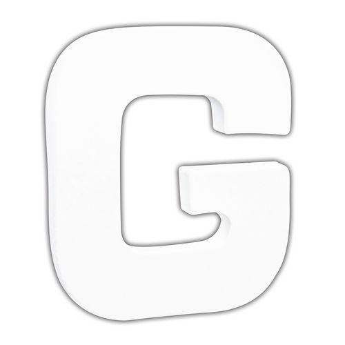 Petite lettre G 12cm (Lot de 10) thumbnail image 1