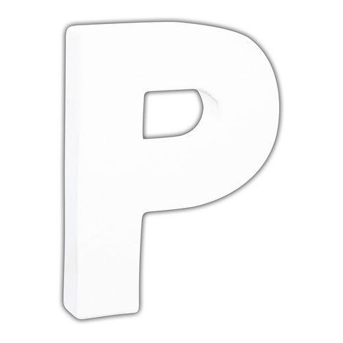 Petite lettre P 12cm (Lot de 10) thumbnail image 1