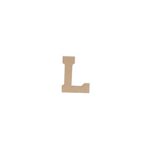Lettre L kraft 20cm (Lot de 6) thumbnail image 1