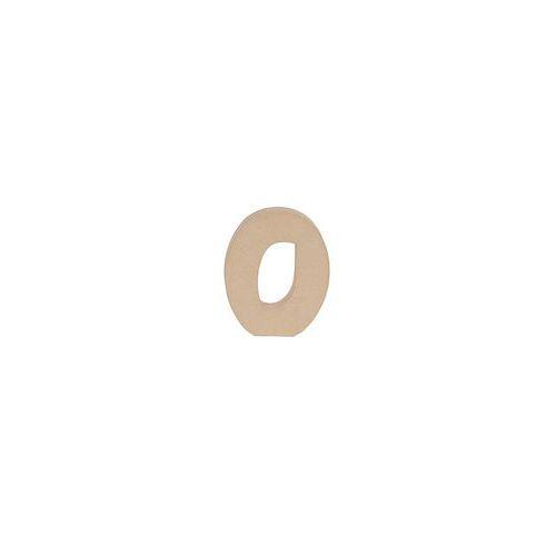 Chiffre 0 kraft 20cm (Lot de 6) thumbnail image 1