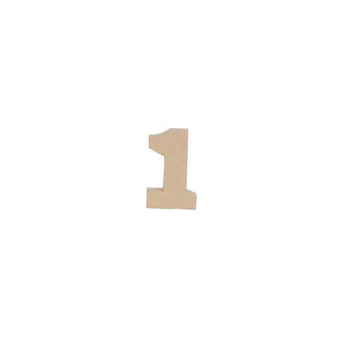 Chiffre 1 kraft 20cm (Lot de 6) thumbnail image 1