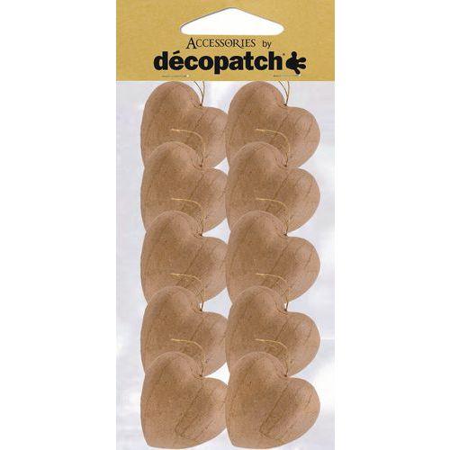 Sachet de 10 cœurs avec cordon 3x10,5x24cm (Lot de 8) thumbnail image 1
