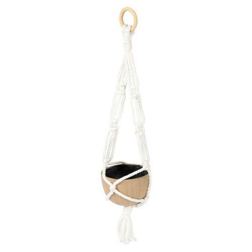Petite suspension macramé avec cache-pot (Lot de 5) thumbnail image 1