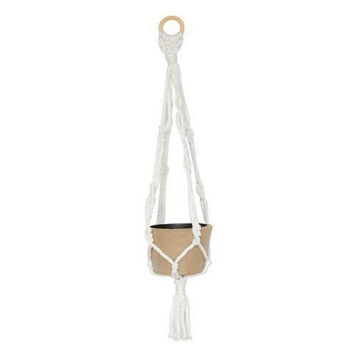 Grande suspension macramé avec cache-pot (Lot de 5) thumbnail image 1