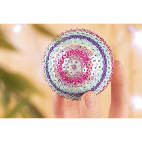 Illustration de : Bocal de 120 g sequins opaques brillants couleurs assorties - Innspiro