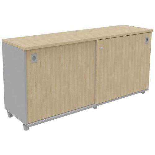 Illustration de : Rangement bas portes coulissantes Dalia Quadrifoglio