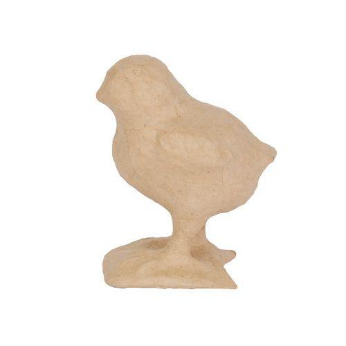 Poussin 12,5 cm en papier mâché à décorer - Décopatch fullname image