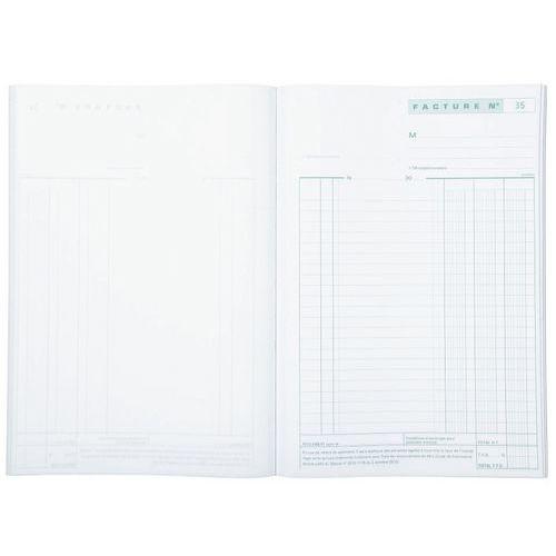 Lot de 5 Manifold factures avec tva 29,7x21cm 50 feuillets dupli thumbnail image 1