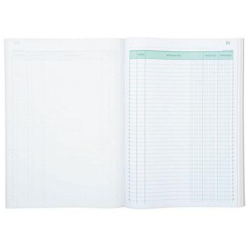 Lot de 5 Manifold recettes dépenses 29,7x21cm 50 feuillets thumbnail image 1