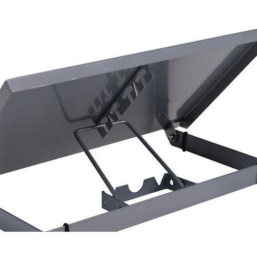 Illustration de : Porte-documents A4 ergonomique - Manutan Expert